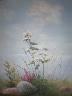 Strandblommor  38 x 46